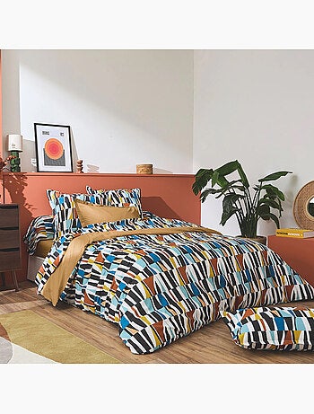 Parure de lit coton PIETRO Taie 65x65 cm