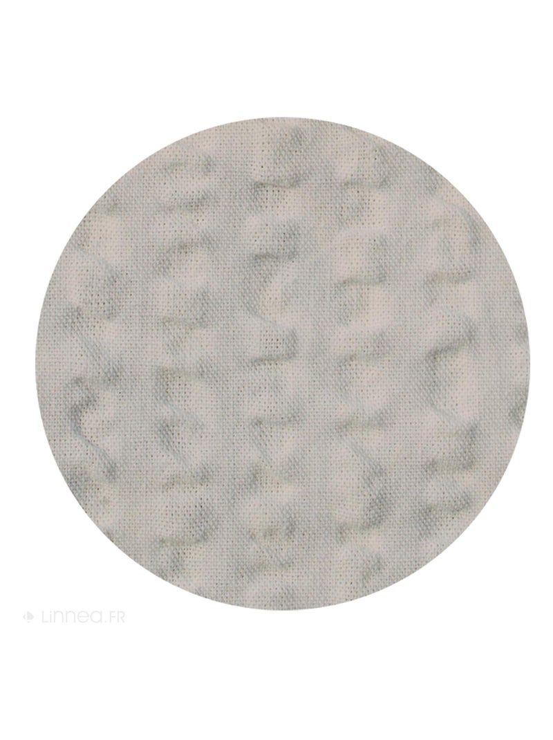 Parure de lit coton POPPY effet gaufré Seersucker Taie 50x70 cm Beige argile - Kiabi