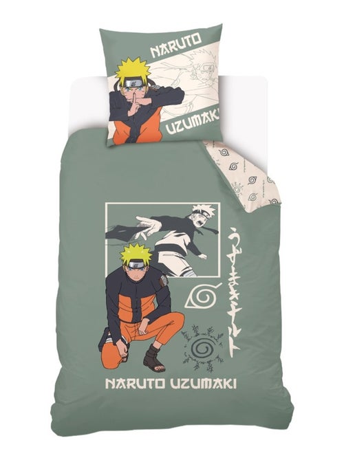 Parure de lit Coton PROMO LINGE Naruto - Kiabi