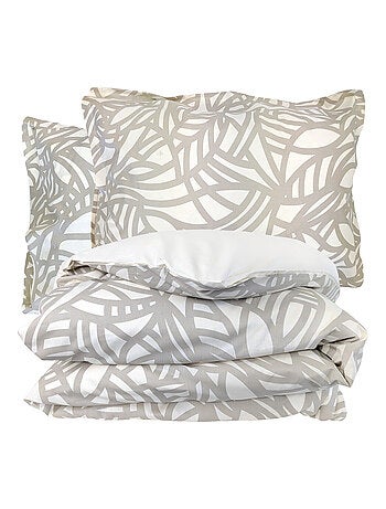 Parure de lit coton SÉRÉNA Taie 50x70 cm