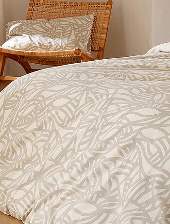 Parure de lit coton SÉRÉNA Taie 65x65 cm