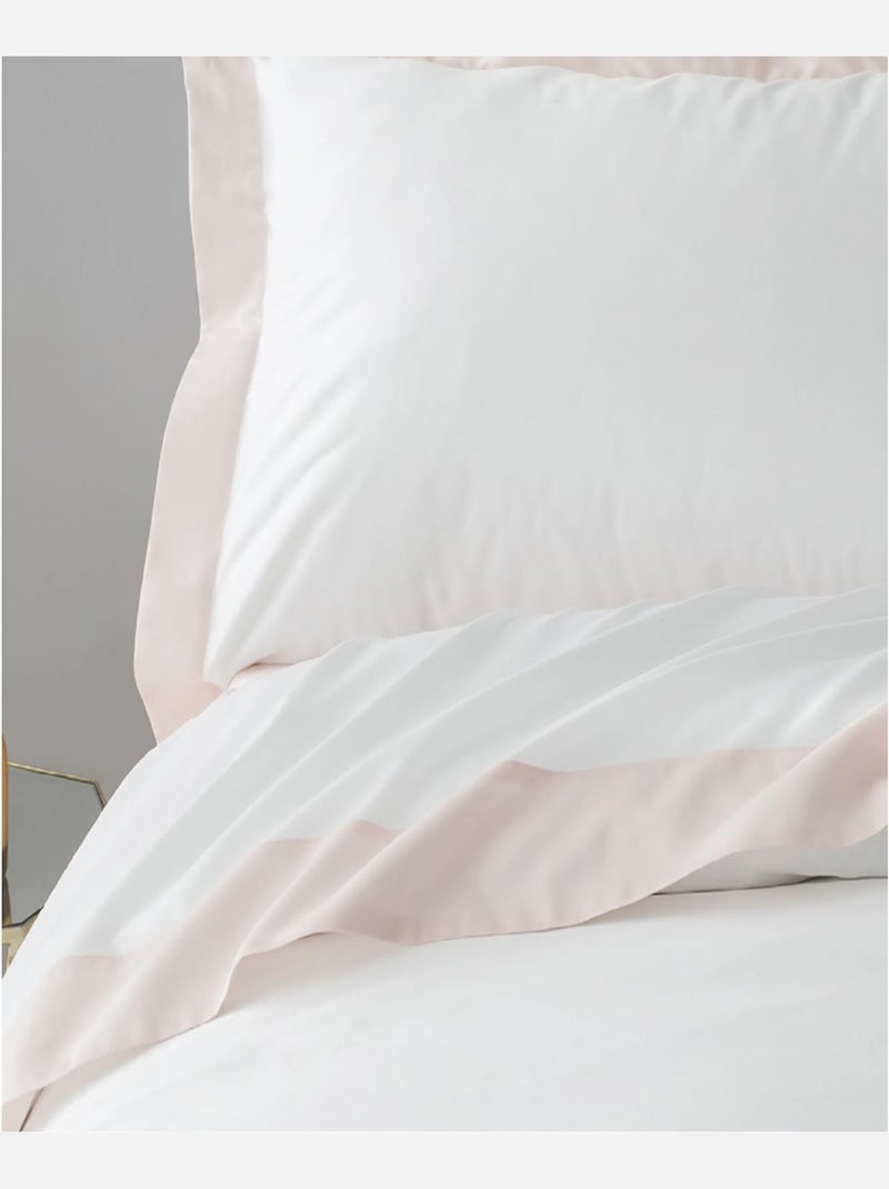 Parure de lit Coton Sublime PROMO LINGE Rose - Kiabi
