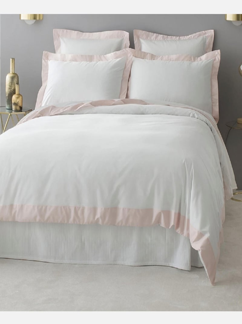 Parure de lit Coton Sublime PROMO LINGE Rose - Kiabi