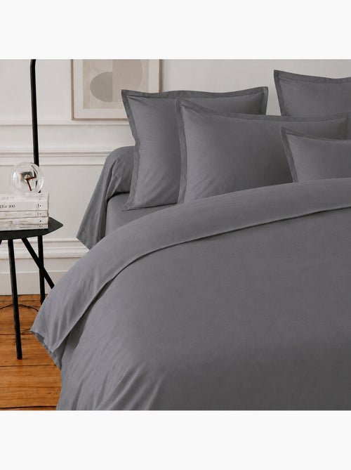 Parure de lit coton uni ALTO Taie 50x70 cm - Kiabi Parure de lit coton uni ALTO Taie 50x70 cm - Kiabi