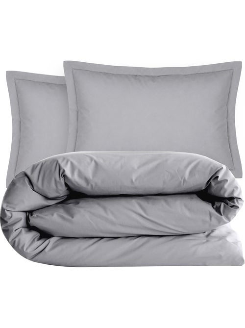 Parure de lit coton uni ALTO Taie 50x70 cm - Kiabi Parure de lit coton uni ALTO Taie 50x70 cm - Kiabi