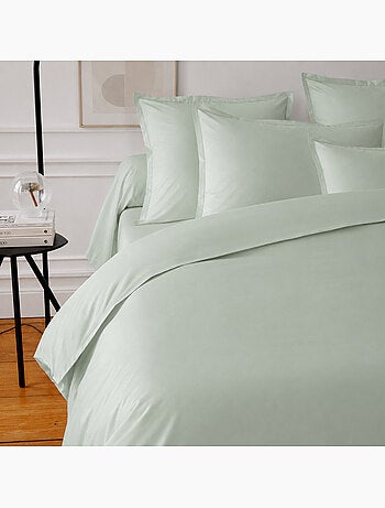 Parure de lit coton uni alto taie 50x70 cm