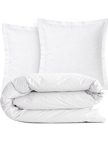 Parure de lit coton uni ALTO Taie 65x65 cm