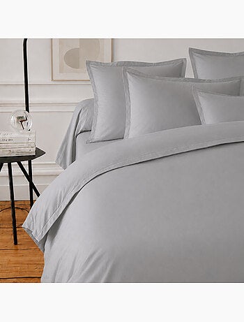 Parure de lit coton uni ALTO Taie 65x65 cm