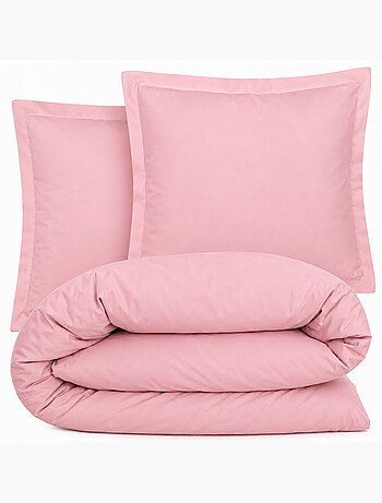 Parure de lit coton uni ALTO Taie 65x65 cm