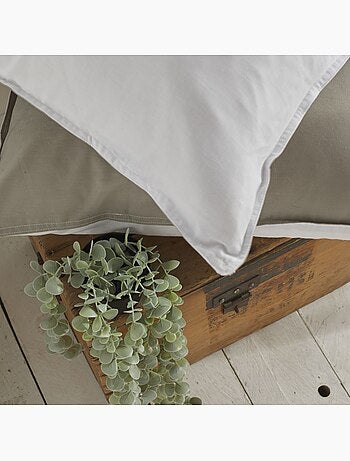 Parure de lit coton uni CHARME