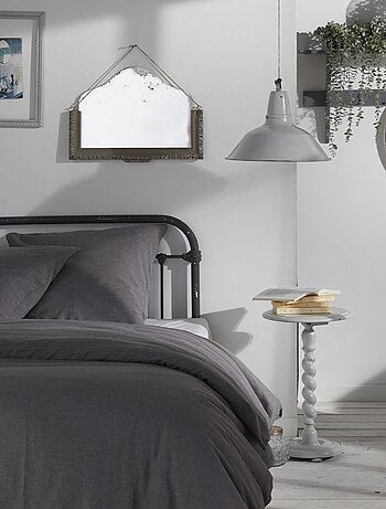 Parure de lit coton uni CHARME