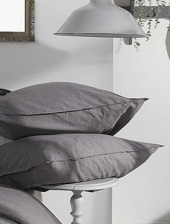 Parure de lit coton uni CHARME