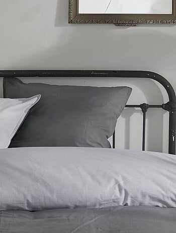 Parure de lit coton uni CHARME