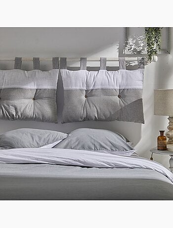 Parure de lit coton uni CHARME
