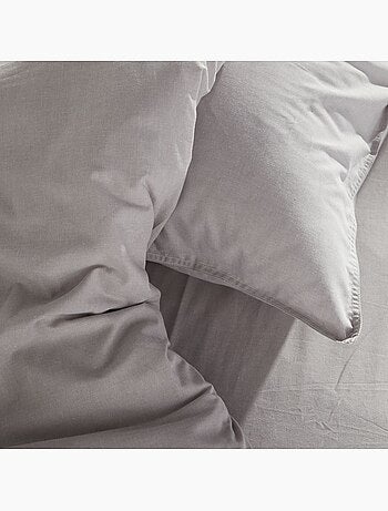 Parure de lit coton uni CHARME