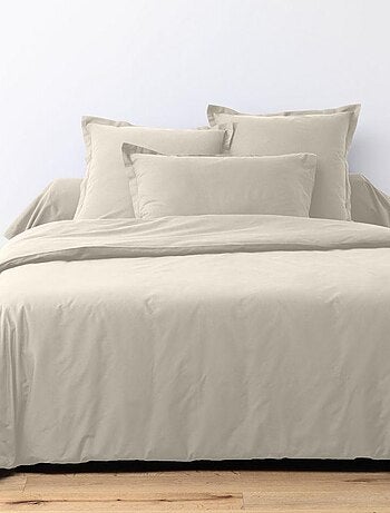 Parure de lit coton unie