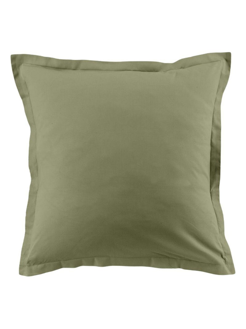 Parure de lit coton unie Verveine - Kiabi