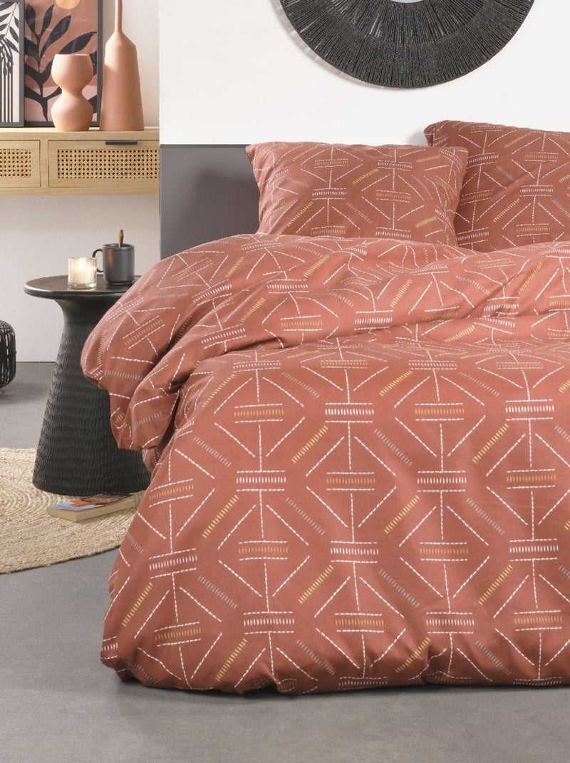 Parure de lit CRAZY AIME Marron - Kiabi