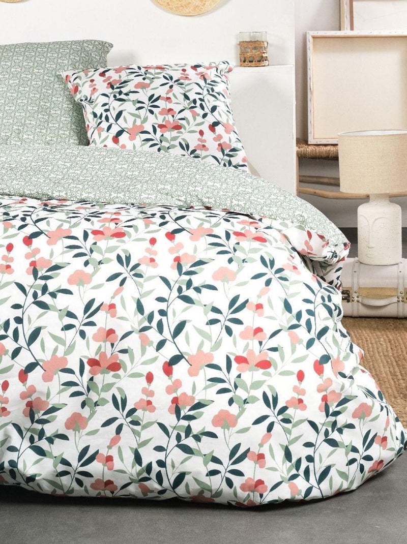 Parure de lit CRAZY BASIL Blanc - Kiabi