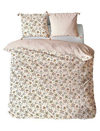 Parure de lit DENIA coton Taie 63x63 cm