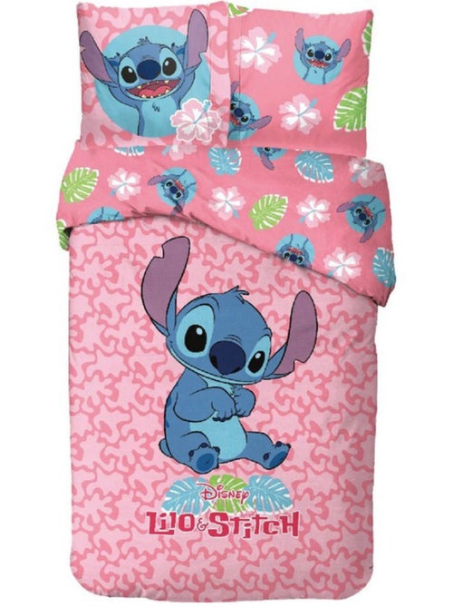 Parure de Lit Disney Lilo & Stitch 140x200 cm - Housse de couette enfant - Kiabi