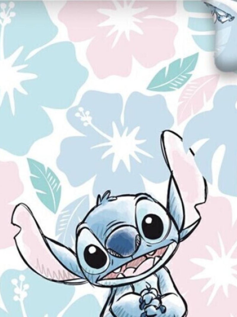 Parure de Lit Disney Lilo & Stitch – Réversible – Housse de Couette + Taie d'oreiller Rose - Kiabi