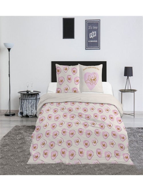 Parure de lit double 240x220 cm Stitch & Angel (Lilo & Stich) - Kiabi