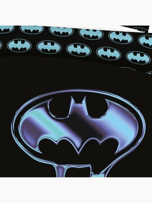 Parure de Lit Double Batman Polycoton Imprimée Réversible Lit 2 places, COMICS - Kiabi Parure de Lit Double Batman Polycoton Imprimée Réversible Lit 2 places, COMICS - Kiabi