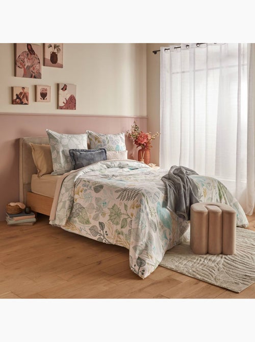 Parure de lit double en coton ALIOE - Kiabi