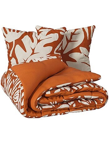 Parure de lit double en coton fenir
