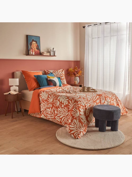 Parure de lit double en coton homy - Kiabi