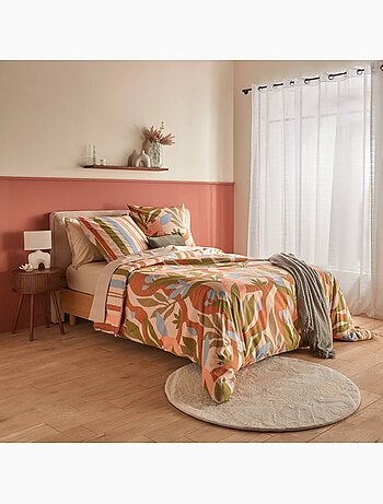 Parure de lit double en coton fenir