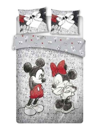 Parure de Lit Double Enfant Disney Love