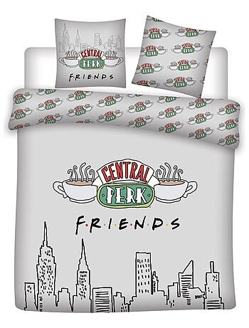 Parure de Lit Double Friends Imprimée Réversible Lit 2 places, NEW-YORK