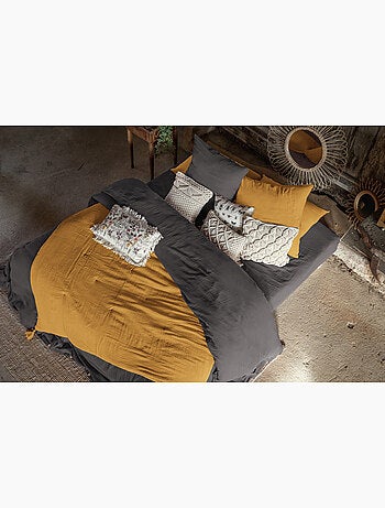 Parure de lit – Double gaze de coton – + 2 taies 50 x 70