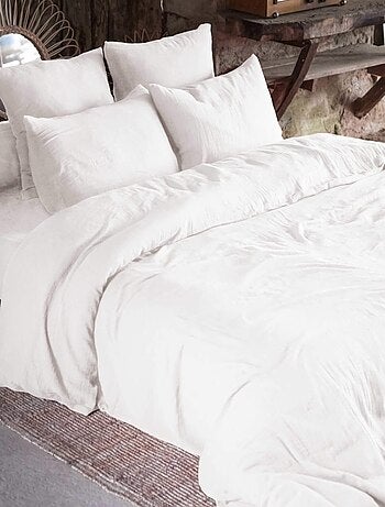 Parure de lit double gaze de coton