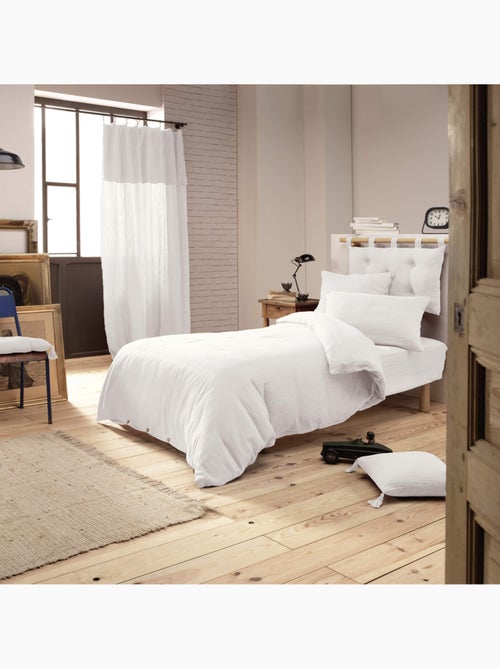 Parure de lit double gaze de coton - Kiabi