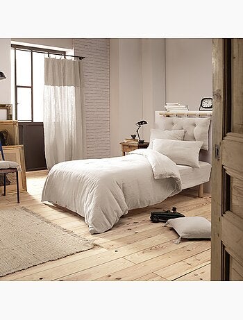 Parure de lit double gaze de coton