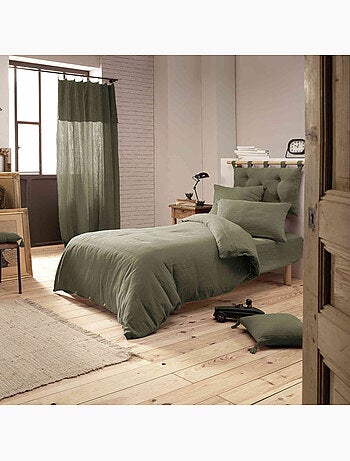 Parure de lit double gaze de coton