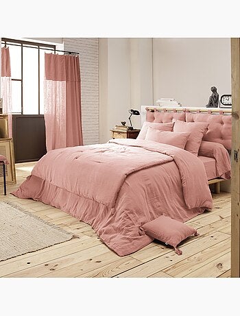 Parure de lit double gaze de coton