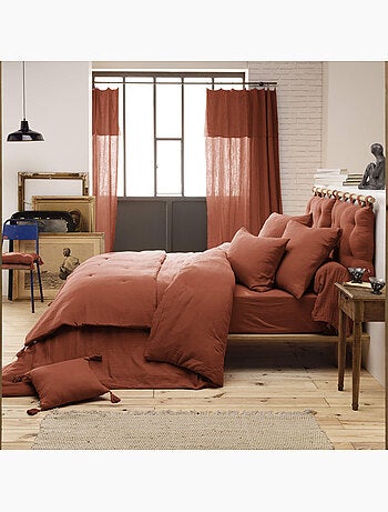 Parure de lit double gaze de coton