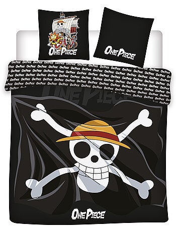 Parure de Lit Double One Piece 240x220 cm + 2 Taies 63x63 cm 100% Polyester