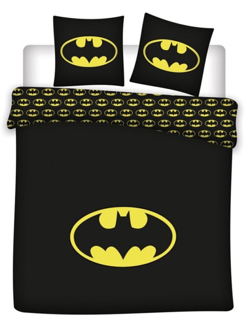 Parure de lit double réversible Batman - 220 cm x 240 cm - Kiabi