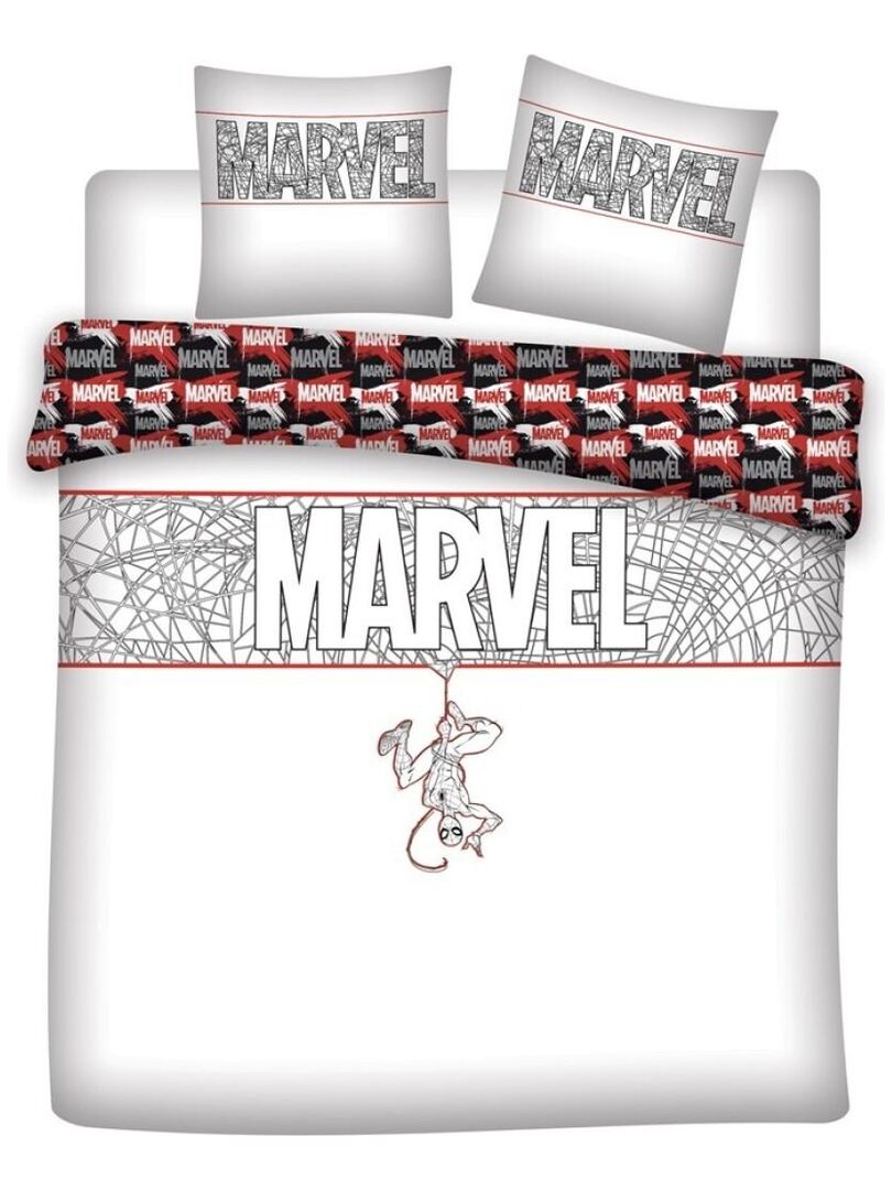 Parure de lit avec Marvel - Promos Soldes Hiver 2024