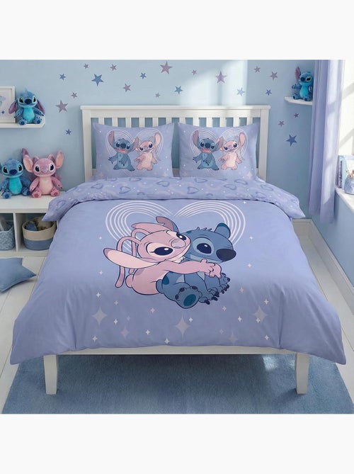 Parure de Lit Double Stitch et Angel, 100% Coton Oeko-Tex, Lit 2 places, DREAM - Kiabi Parure de Lit Double Stitch et Angel, 100% Coton Oeko-Tex, Lit 2 places, DREAM - Kiabi