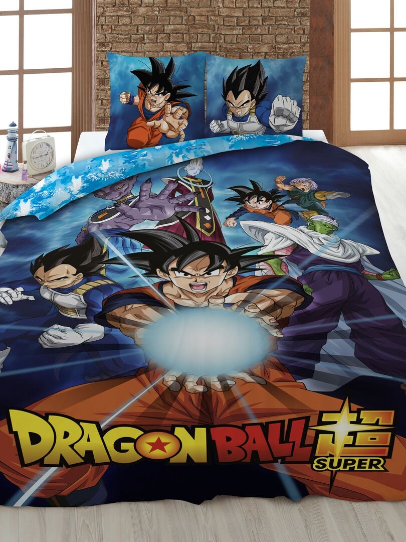 Pyjama court 'Dragon Ball Z' - 2 pièces - Bleu - Kiabi - 7.50€