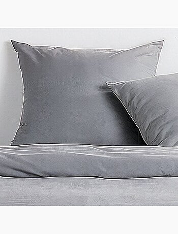 Parure de lit effet lavé uni ESSENTIAL