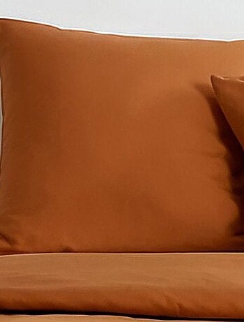 Parure de lit effet lavé uni ESSENTIAL