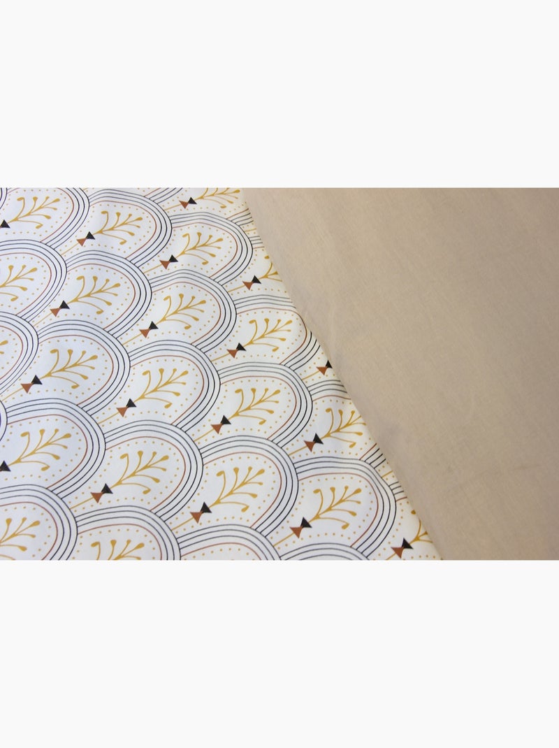 PARURE DE LIT – ÉLÉGANCE NATURELLE & CONFORT AU QUOTIDIEN Beige - Kiabi