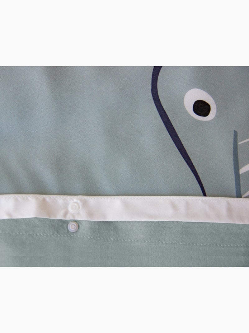 Parure de lit ELEPH Microfibre Gris - Kiabi